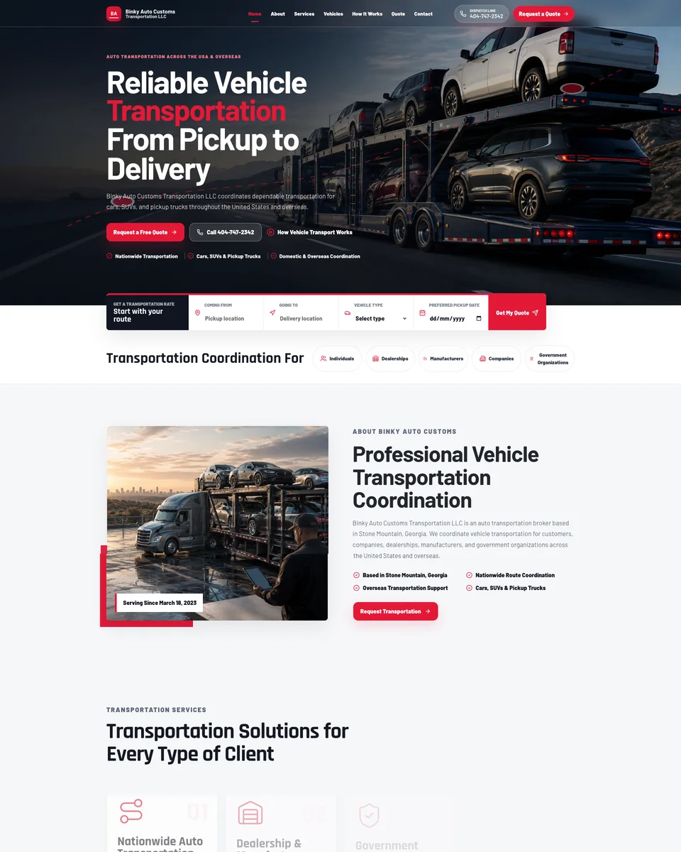 Portfolio website preview 09